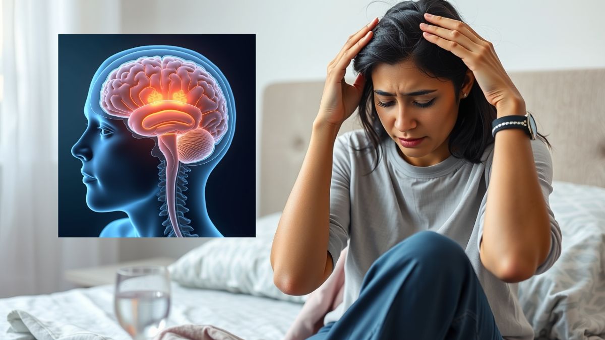 मस्तिष्क में ट्यूमर है