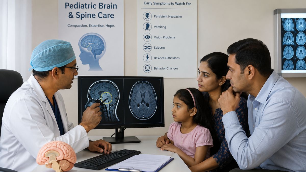 What Are Pediatric Brain Tumors - Dr Amit Deora neurosurgeon in indore