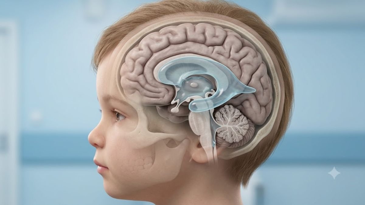 बच्चे के सिर में पानी होने के लक्षण