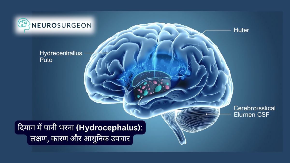 दिमाग में पानी कैसे भर जाता है, जानिए लक्षण, कारण और उपचार के बारे में - Neurosurgeon in Indore Dr. Amit Deora