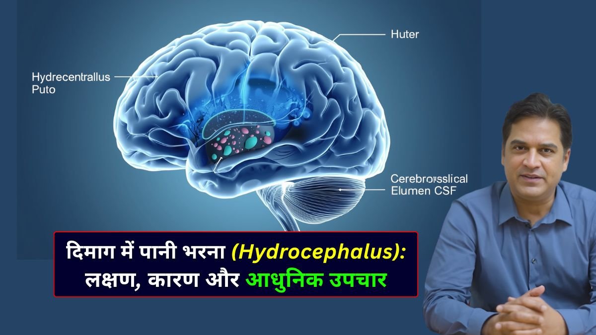 दिमाग में पानी भरना (Hydrocephalus) लक्षण, कारण और आधुनिक उपचार